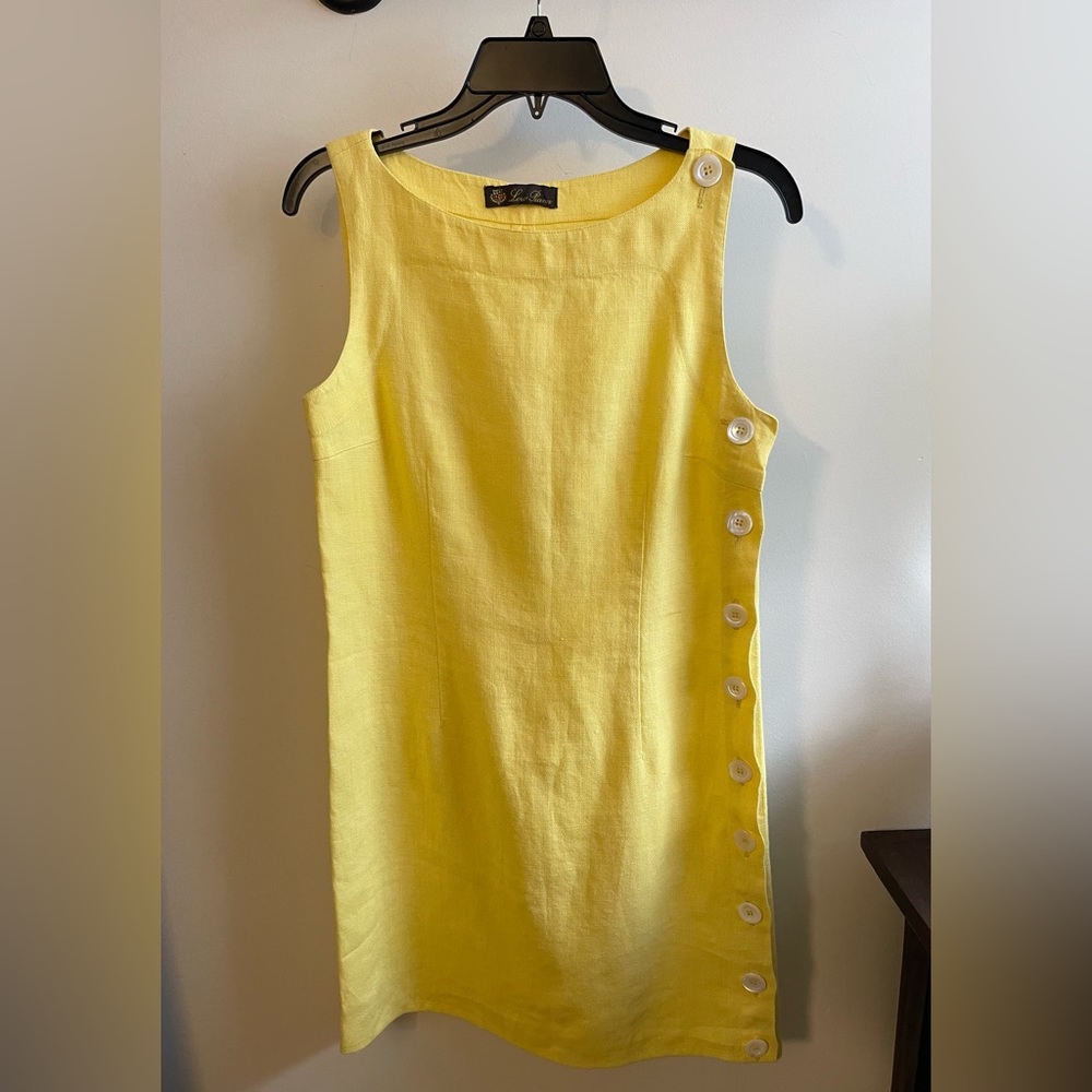 Loro Piana Linen mid-length dress